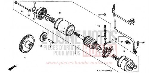 STARTING MOTOR FES250W de 1998